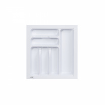 Лоток для столовых приборов 450 BASIC 390*430, белый AKS фотография