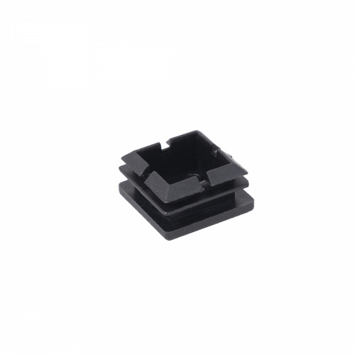 Заглушка для квадр. трубы 25*25 QUADRO, черный AKS_1