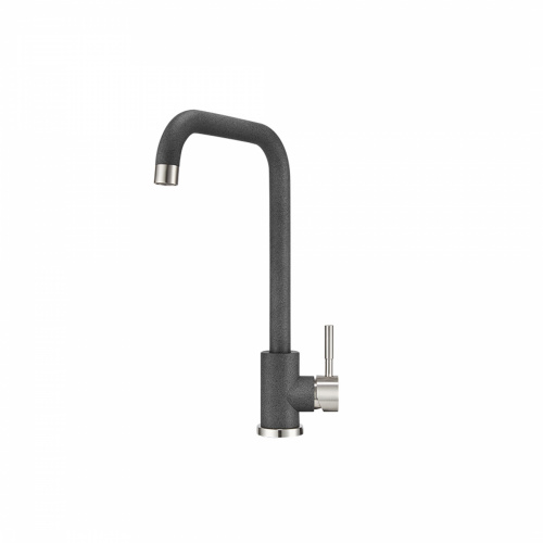 Смеситель для кухни высокий, ST-4033, графит, Granula _1