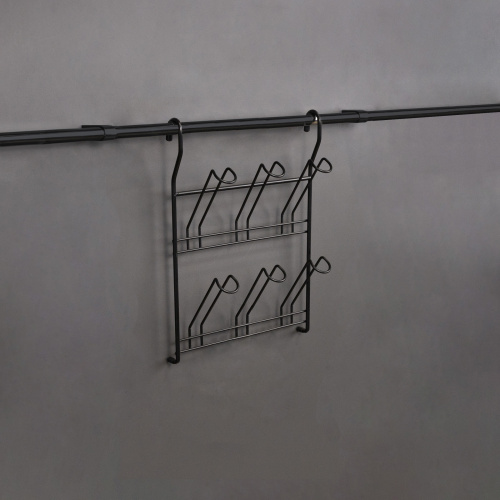 Корзина на трубу d16 для стаканов CWJ229 черный AKS_3