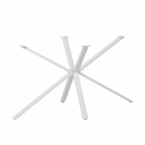 Подстолье VECTOR h714 под прямоугольную столешницу, белый муар AKS Подстолье VECTOR h714 под прямоугольную столешницу, белый муар AKS