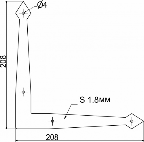 Уголок LOFT двери LAGUNA двойной черный малый_2