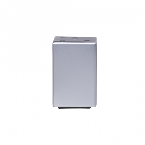 Опора меб. мет. WALL h120 матовый хром AKS_3