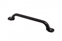 Ручка меб. скоба мет. EIVIND 128 черный, AKS