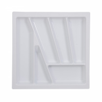 Лоток для столовых приборов 500 VERSO (430*430), белый РП фотография