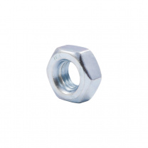 Гайка шестигранная М8 белый цинк (уп/20шт) AKS