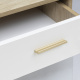 Ручка меб. скоба алюм. SERENE 64/87 брашированное золото, AKS_preview_1