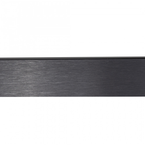 Штанга гардеробная прямоуг. FAME LUMI L-1000 с демпфером, графит браш AKS_4