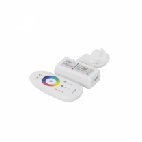 Контроллер для светодиодной ленты RGB, с пультом, 12/24V, 216W/432W, AKS фотография