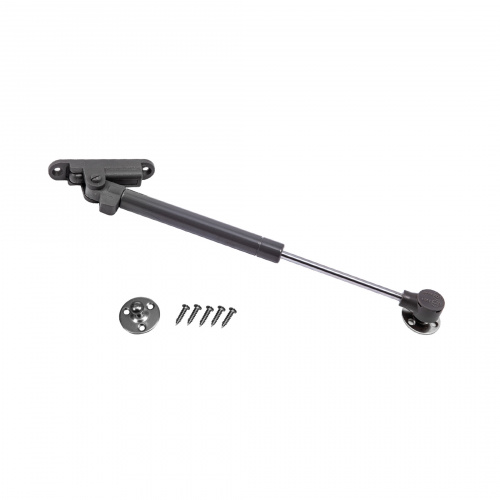 Подъемник газовый верхний 80N с доводчиком графит AKS_3