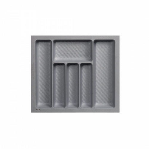 Лоток для столовых приборов 600 PIXEL 540*485, серый AKS_1