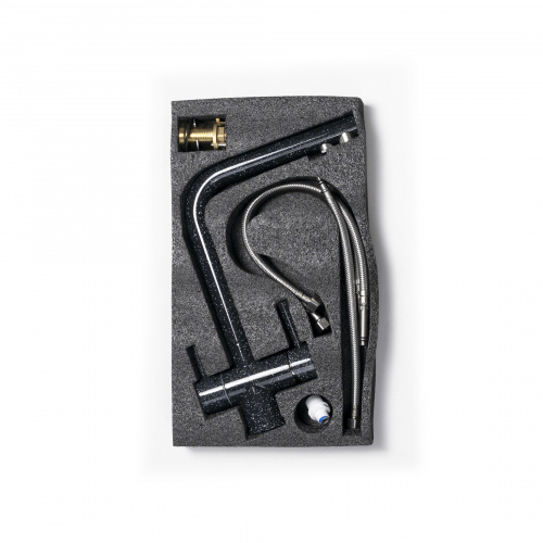 Смеситель для кухни, латунь, SG-015, асфальт, Sim Gran_3