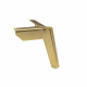 Опора меб. мет. TRIADA h120 угловая браш.золото AKS_preview_1