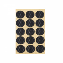 Подкладка самоприлипающая фетровая прорезиненная d30мм (1упак.=15шт), черная, Folmag фотография