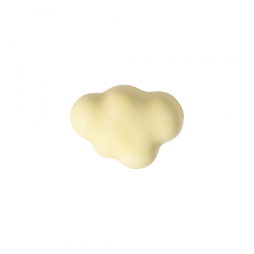 Ручка меб. кнопка керамич. CLOUD, желтый, AKS_4