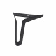 Опора меб. мет. MIRAGE h150 угловая черный муар AKS_preview_1