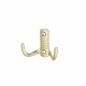 Крючок меб. двухрожковый мет. WP12 золото AKS_preview_1