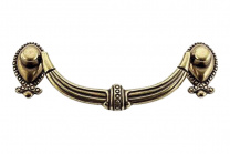 Ручка меб. скоба мет. FLY 96 старое золото AKS Ручка меб. скоба мет. FLY 96 старое золото AKS