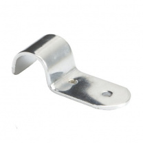 Крепление панели к трубе d25 (520) горизонтальное, хром AKS фотография