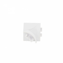 Уголок ПВХ внутрен. к плинтусу АР494 белый глянец (201) THERMOPLAST фотография