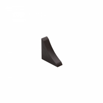 Заглушка ПВХ к плинтусу LP NZA черно-коричневый (126) EL-MECH-PLAST фотография