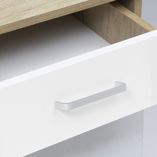 Ручка меб. скоба алюм. STRIPS 96/103 матовый хром, AKS_7