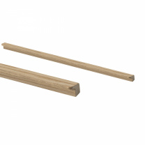 Ручка меб. скоба деревянная MIRA 672/1000 ясень, AKS фотография