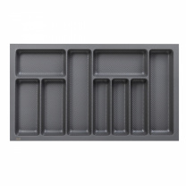 Лоток для столовых приборов 900 PIXEL 830*485, графит AKS фотография