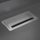 Выдвижной удлинитель Atlas USB, 2 розетки, USB A + C, HDMI, LAN, шлиф. сталь, AKS_preview_1