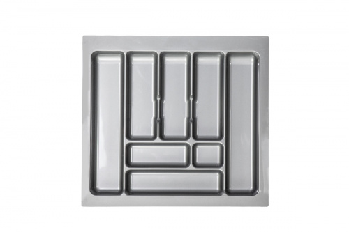 Лоток для столовых приборов 600 COMFORT (535*490), металлик РП _1