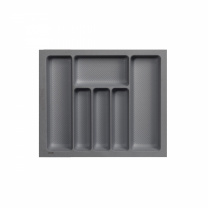 Лоток для столовых приборов 700 PIXEL 635*485, графит AKS фотография