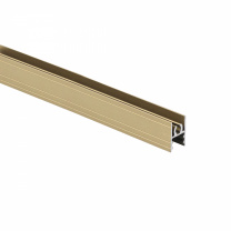 Профиль алюминиевый SENATOR золото горизонт верхн. L-6000 мм АЛЮТЕХ Профиль алюминиевый SENATOR золото горизонт верхн. L-6000 мм АЛЮТЕХ