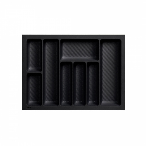 Лоток для столовых приборов 800 PIXEL 735*485, черный AKS_1