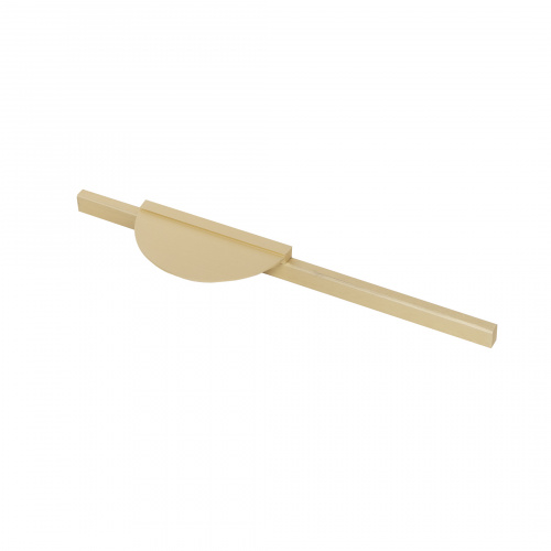 Ручка меб. скоба алюм. FORTUNA 256/300 брашированное золото, AKS_1