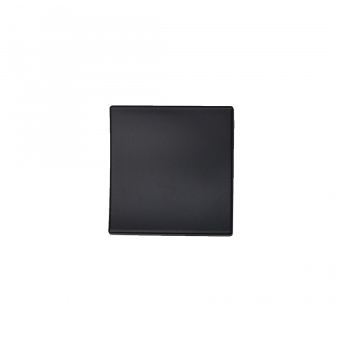 Ручка меб. кнопка пластик. PK07/K7 черный матовый AKS_4