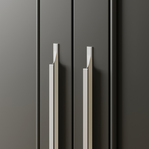 Ручка меб. скоба алюм. STELLS 96/150 матовый хром, AKS_7