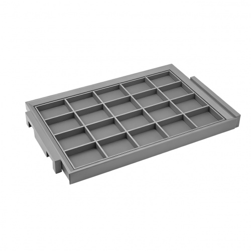 Выдвижная полка-органайзер 800 BRUNO для аксессуаров, графит PRIME by AKS_1