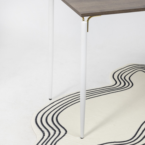 Опора меб. DIANA h725, белый матовый/золото (1 упак. = 4 шт.) AKS_5