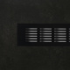 Решетка вентиляционная 480х60мм черная алюминий AKS_preview_1