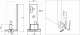 Направляющий стопор STANDART, UNIFUTURE, GUSTAVSON LOFT пластиковый LAGUNA белый мет. основа к стене (регулируемый)_preview_1