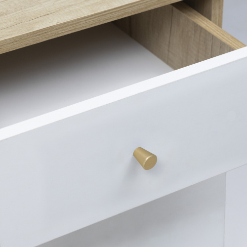 Ручка меб. кнопка мет. BELL брашированное золото, AKS_5