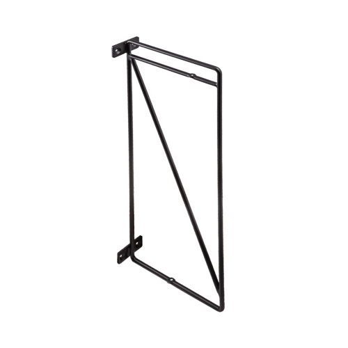 Полкодержатель мет. KOMBO 166*400 черный AKS_1