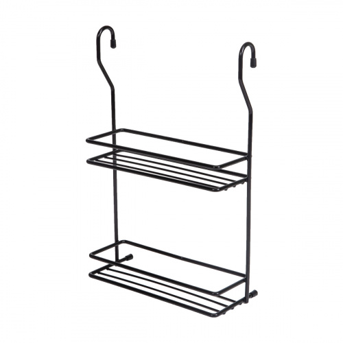 Корзина на трубу d16 двойная малая CWJ116B черный AKS_1