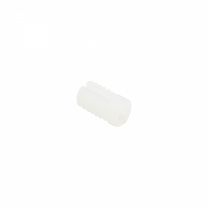 Втулка под саморез 5*10, пластик, белая (уп/100шт) РП фотография