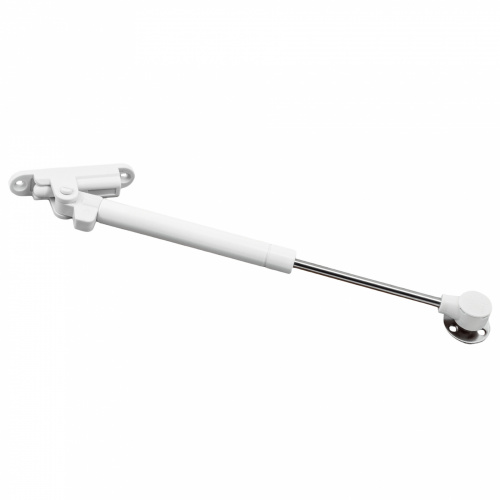 Подъемник газовый верхний 80N с доводчиком и фиксацией в положении белый AKS_1