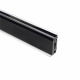Плинтус ПВХ к столешнику AP630 чёрный глянец (1905) THERMOPLAST (1шт=3м.п.)_preview_1