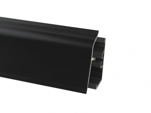 Плинтус ПВХ к столешнику LB38 черный (012) РФ (1шт=3м.п.)_1