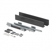 Система ящиков Slimbox Evolution L-300 H=84 графит SOFT CLOSE ДСП16мм фотография