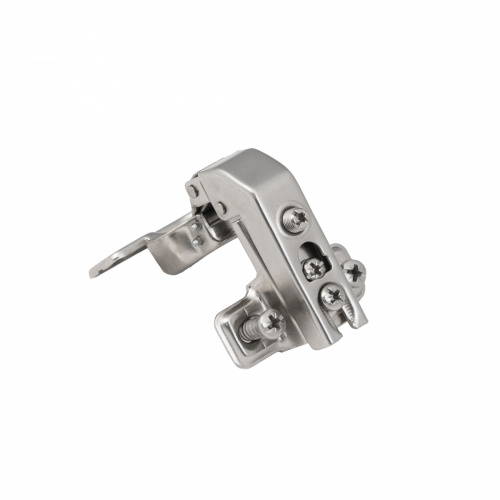 Петля под фальшпанель 90° с пружиной 45мм h6 slide-on AKS (еврошурупы) короткое плечо_1