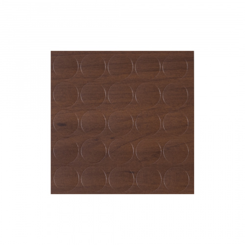 Заглушка самоприлипающая к эксцентрику груша темная (20964) FOLMAG (лист-28шт.)_3